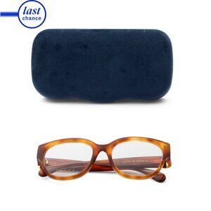 GUCCI Havana 53mm Round Opticals